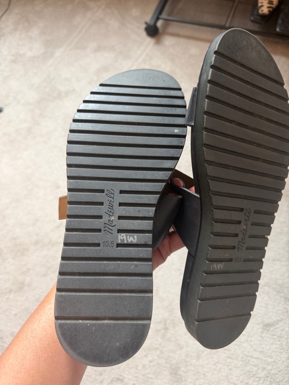 Madewell Maximillian Leather Sandal 10.5 - Picture 4 of 4